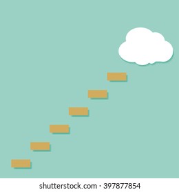 staircase into the clouds