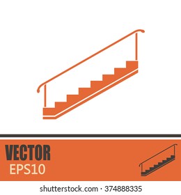 staircase vector icon