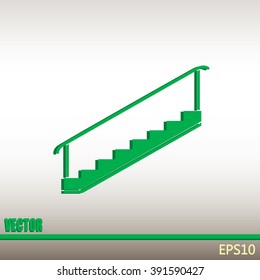 staircase vector icon