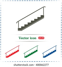 staircase vector icon