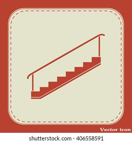 staircase vector icon