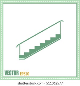staircase vector icon