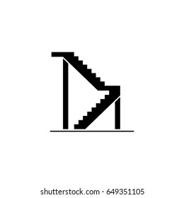 Staircase Vector Icon