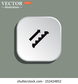 staircase, vector illustration, EPS 10