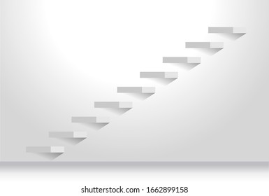 Stairs background silhouette step white