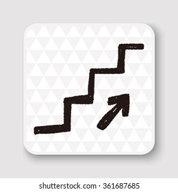 stairs doodle