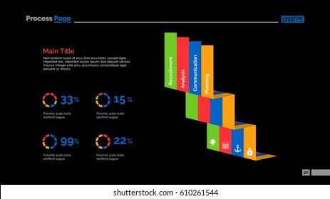 Stairs Elements Comparison Slide Template
