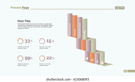 Stairs Elements Comparison Slide Template