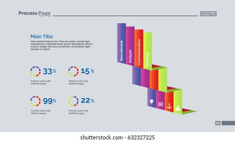 Stairs Elements Comparison Slide Template