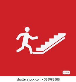Stairs Icon. 