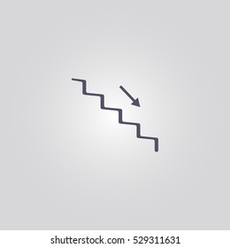 Stairs icon design