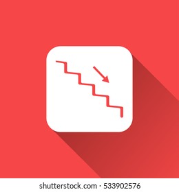 Stairs icon design