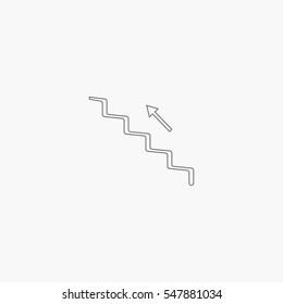 Stairs icon design