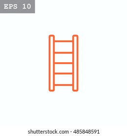  stairs icon Flat.