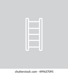  stairs icon Flat.