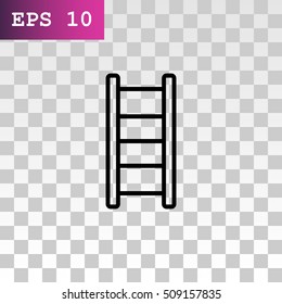 stairs icon Flat.