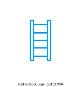  stairs icon Flat.