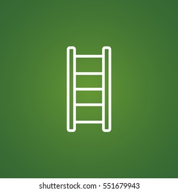  stairs icon Flat.