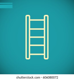 stairs icon Flat.