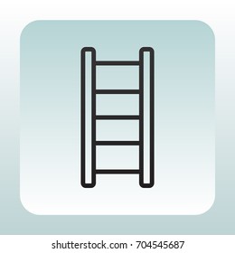  stairs icon Flat.