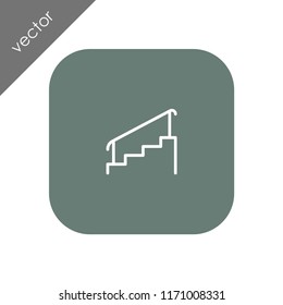 stairs icon - illustration
