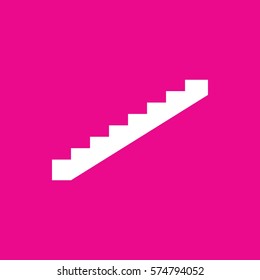 stairs icon illustration isolated vector sign symbol