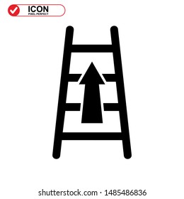 stairs icon isolated sign symbol vector illustration - high quality black style vector icons
