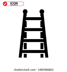 stairs icon isolated sign symbol vector illustration - high quality black style vector icons
