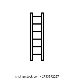 stairs icon  with outline style vector for your web design, logo, UI. illustration