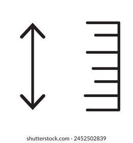 stairs up icon. Thin, Light Regular And Bold style design isolated on white background