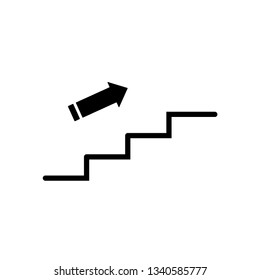 stairs icon vector