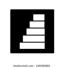 stairs icon vector