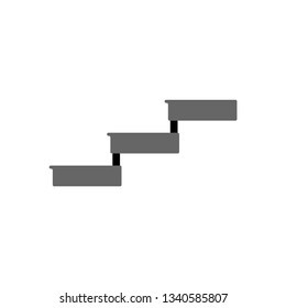 stairs icon vector