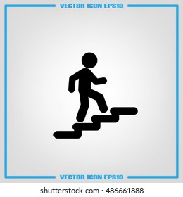 Stairs Icon Vector