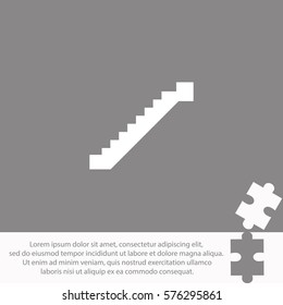 Stairs  icon Vector design.