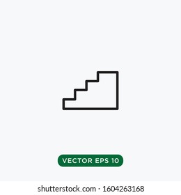 stairs icon vector design concept