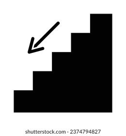 stairs icon vector design template