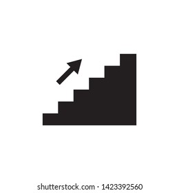 Stairs Icon Vector Illustration - Vector