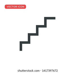 Stairs Icon Vector Illustration Design