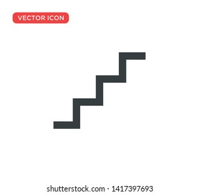 Stairs Icon Vector Illustration Design