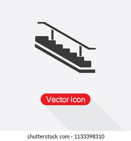 Stairs Icon Vector Illustration Eps10