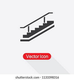 Stairs Icon Vector Illustration Eps10