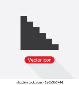 Stairs Icon Vector Illustration Eps10