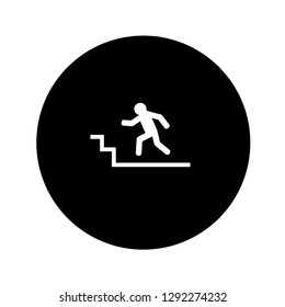 
Up Stairs Icon Vector Illustration Sign & Symbol.