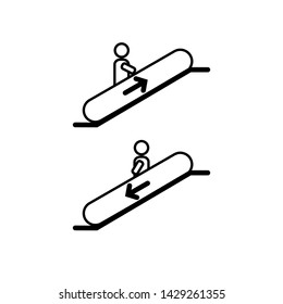 stairs icon vector illustration template