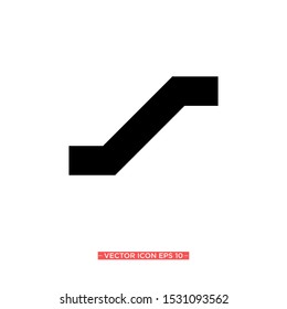 stairs icon vector illustration template