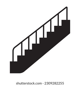 stairs icon vector template illustration logo design