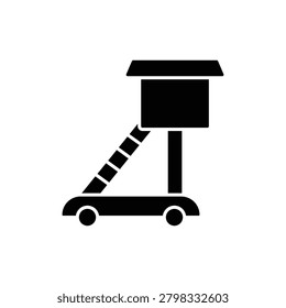 stairs icons. Simple vector icons With Background. Flat style design