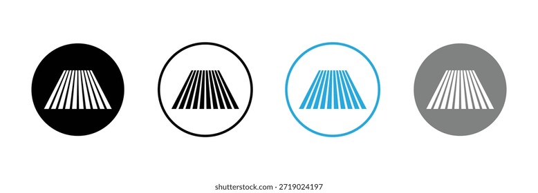 Stairs icons. Stairs symbol set. Stairs vector icons. Stairway symbols. Staircase icons. vector illustration. EPS 10 .	