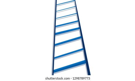 Stairs isolated vector illustration